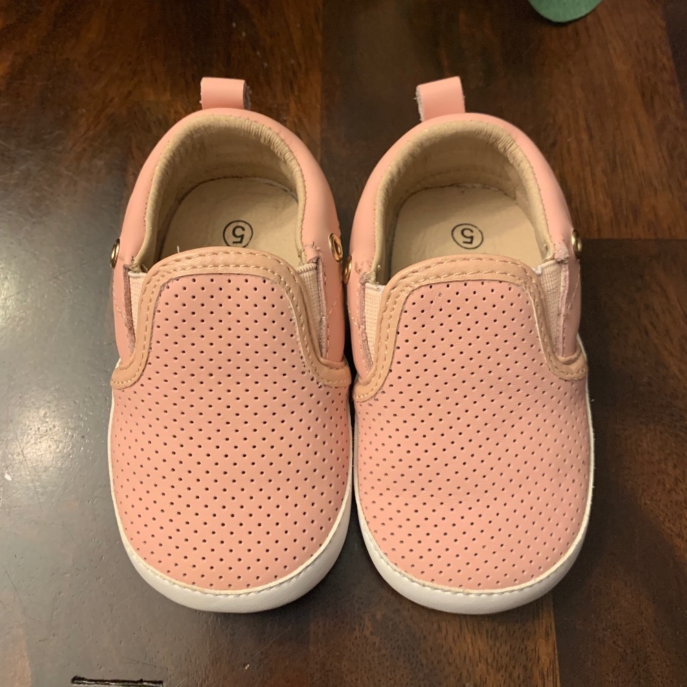 Little Love Bug Pink Quinn Toddler Girl’s Shoes Size 5